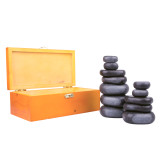 Kamienie bazaltowe z lawy wulkanicznej inSPORTline Basalt Stone - 12 szt.