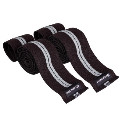 Stabilizator / ściągacz kolan inSPORTline KneeWrap ∙ uniwersalny materiał ∙ zapinany na rzep ∙ uniwersalny