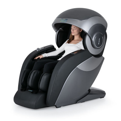 Fotel do masażu inSPORTline Cortela ∙ masaż 3D + masaż powietrzny ∙ funkcja Zero Space ∙ aromaterapia ∙ 74 poduszki powietrzne