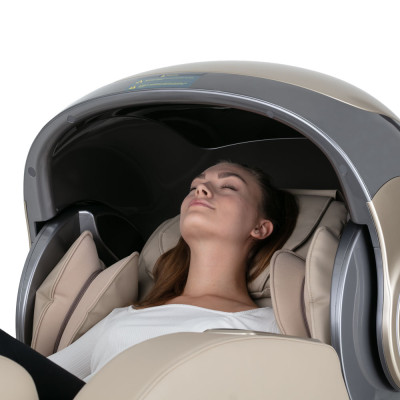 Fotel do masażu inSPORTline Cortela ∙ masaż 3D + masaż powietrzny ∙ funkcja Zero Space ∙ aromaterapia ∙ 74 poduszki powietrzne