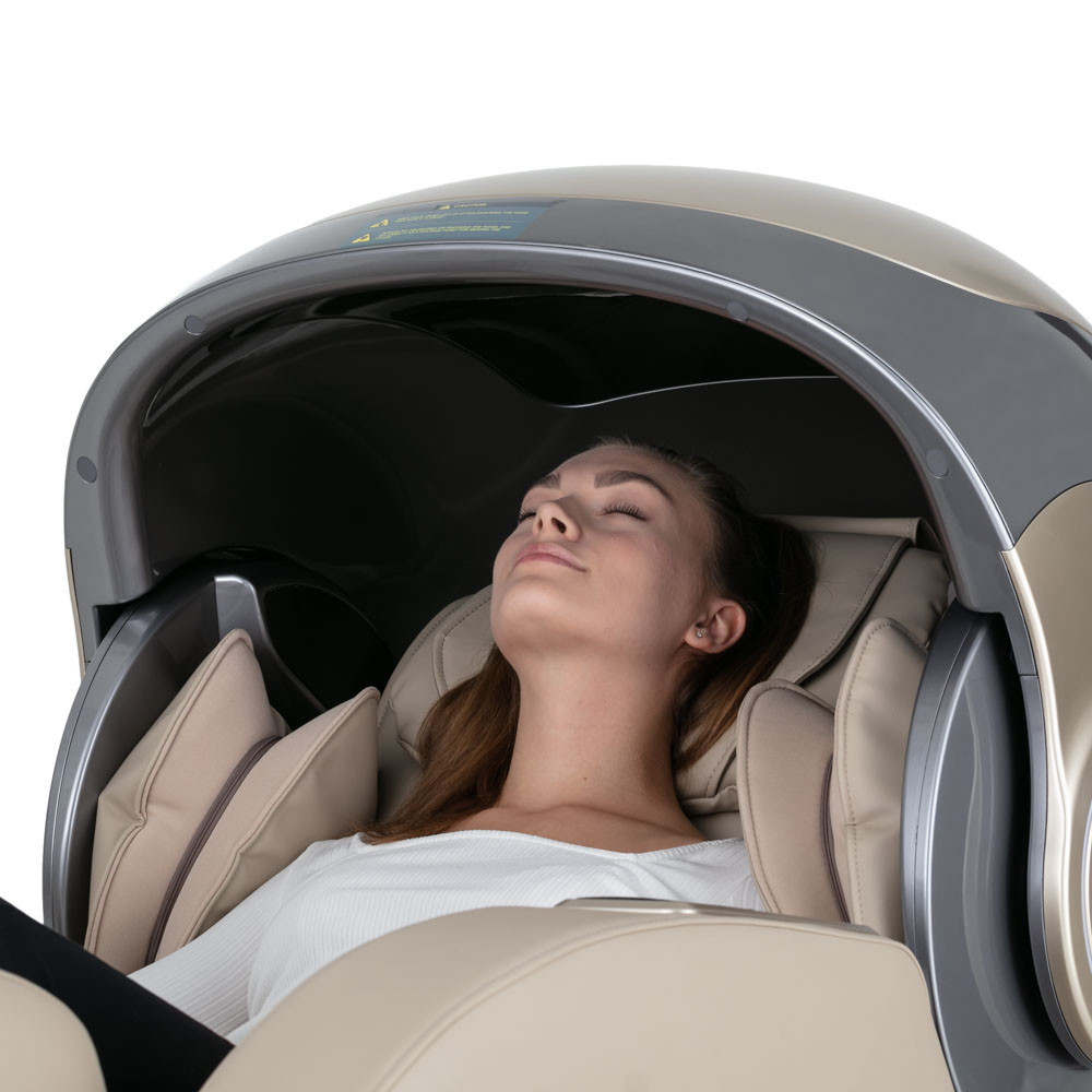 Fotel do masażu inSPORTline Cortela ∙ masaż 3D + masaż powietrzny ∙ funkcja Zero Space ∙ aromaterapia ∙ 74 poduszki powietrzne
