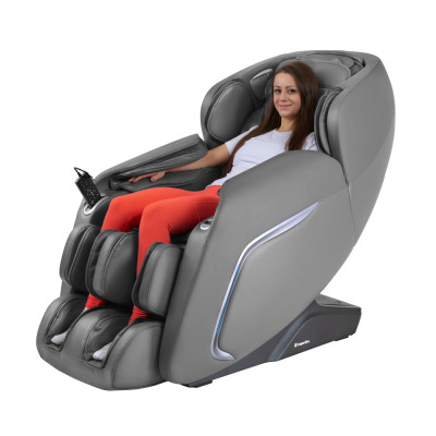 Fotel do relaksu inSPORTline Carlita ∙ masaż mechaniczny + powietrzny ∙ ogrzewanie podczerwienią ∙ sterowanie głosowe ∙ Bluetoot