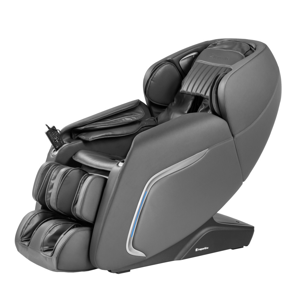 Fotel do relaksu inSPORTline Carlita ∙ masaż mechaniczny + powietrzny ∙ ogrzewanie podczerwienią ∙ sterowanie głosowe ∙ Bluetoot