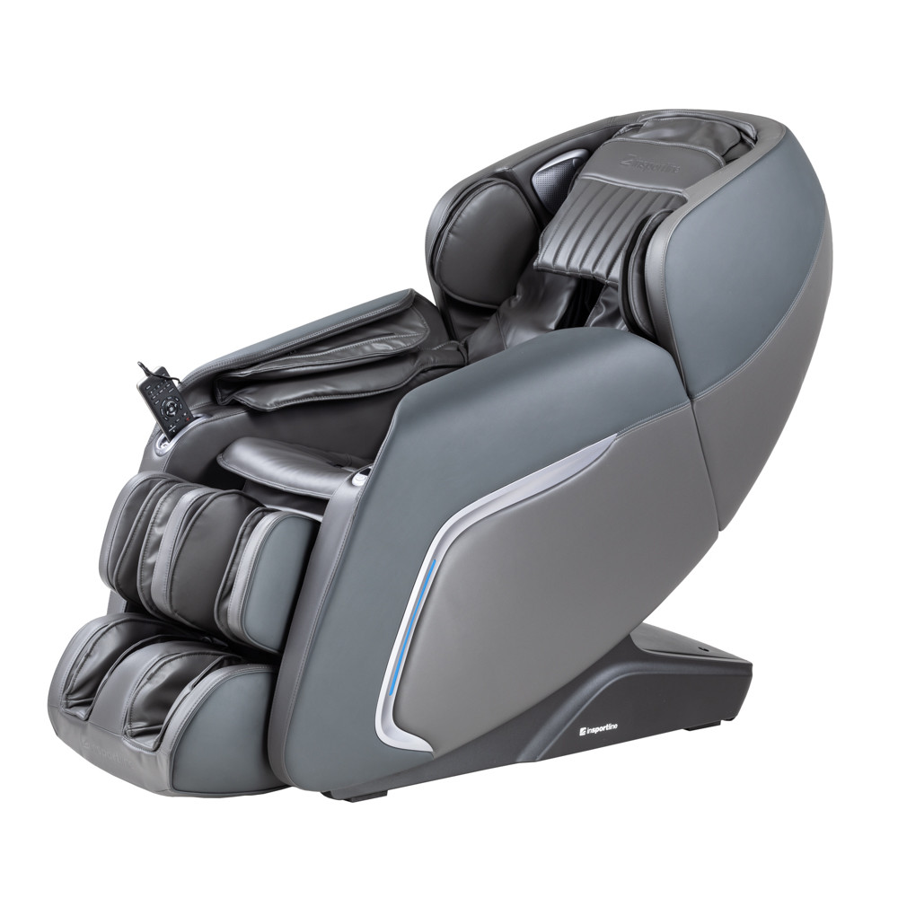 Fotel do relaksu inSPORTline Carlita ∙ masaż mechaniczny + powietrzny ∙ ogrzewanie podczerwienią ∙ sterowanie głosowe ∙ Bluetoot