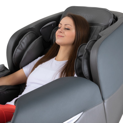 Fotel do relaksu inSPORTline Carlita ∙ masaż mechaniczny + powietrzny ∙ ogrzewanie podczerwienią ∙ sterowanie głosowe ∙ Bluetoot