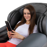 Fotel do relaksu inSPORTline Carlita ∙ masaż mechaniczny + powietrzny ∙ ogrzewanie podczerwienią ∙ sterowanie głosowe ∙ Bluetoot