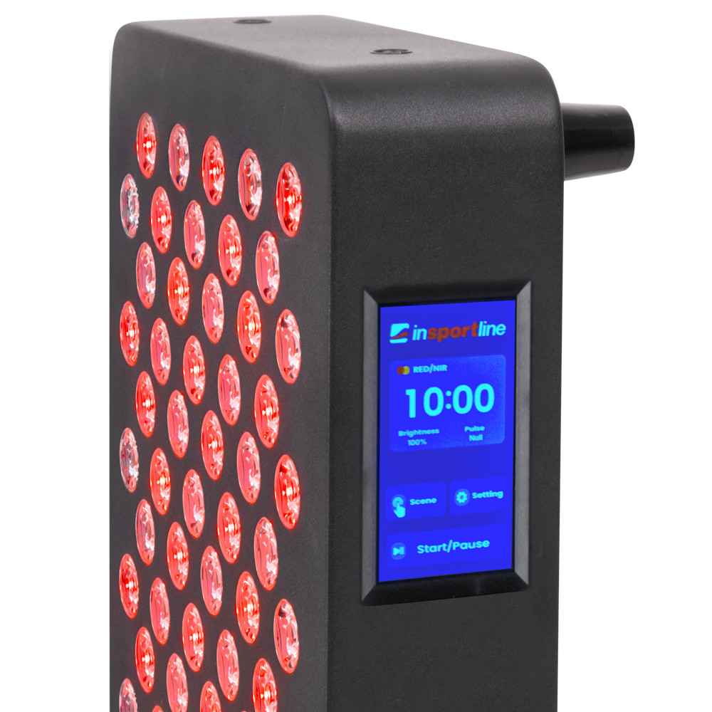 Panel LED do terapii światłem inSPORTline Katuni ∙ podczerwień RED + NIR ∙ 60 diod ∙ pilot + timer
