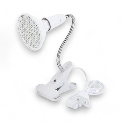 Lampa LED rozgrzewająca inSPORTline Vlora ∙ klips + elastyczne ramię ∙ 300 diod RED ∙ timer + pilot