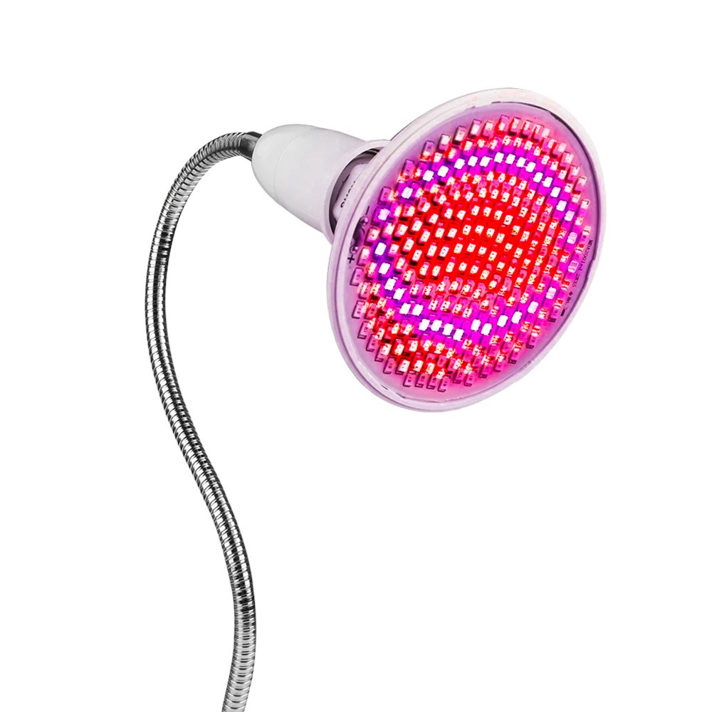 Lampa LED rozgrzewająca inSPORTline Vlora ∙ klips + elastyczne ramię ∙ 300 diod RED ∙ timer + pilot