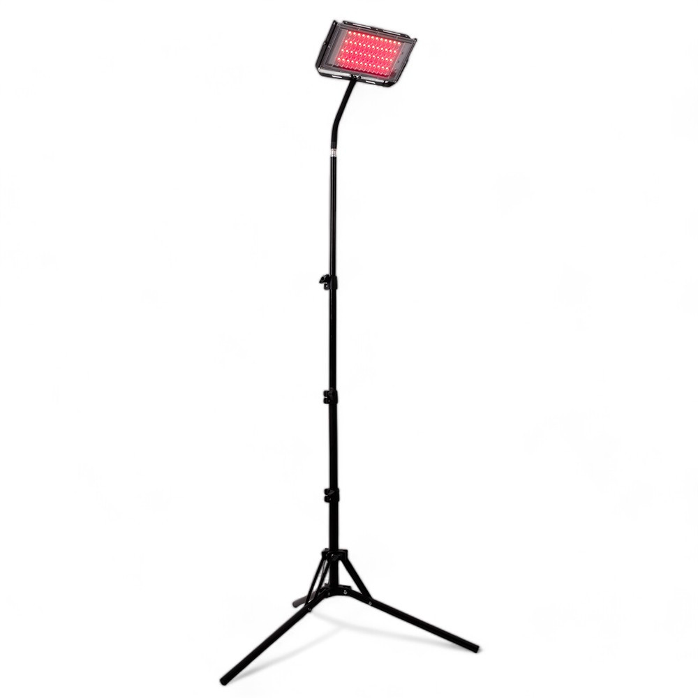 Lampa LED podczerwieni inSPORTline Elbasan ∙ stojak + regulowana wysokość ∙ 300 diod RED/NIR ∙ pilot + timer