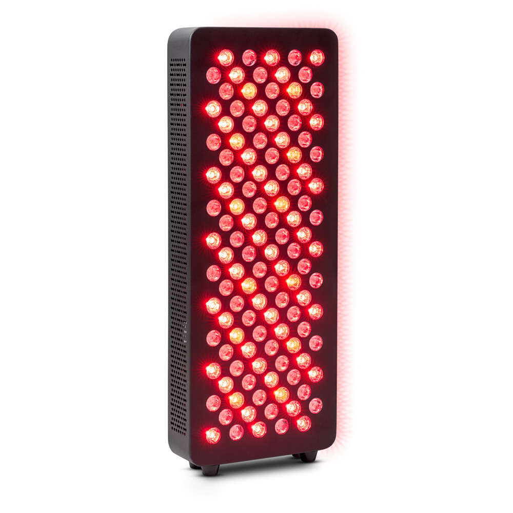 Panel LED do terapii światłem inSPORTline Flabor 120 LED ∙ czerwone + NIR ∙ montaż ścienny / stojący ∙ pilot