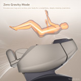 Fotel masujący inSPORTline Balsadena ∙ masaż 4D, powietrzny ∙ ogrzewanie ∙ Bluetooth ∙ Zero Gravity ∙ Zero Space