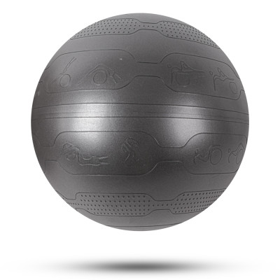 Piłka gimnastyczna inSPORTline Stretch Ball Ø 55 cm ∙ antypoślizgowa ∙ wypustki masujące ∙ nośność 200 kg ∙ pompka w zestawie