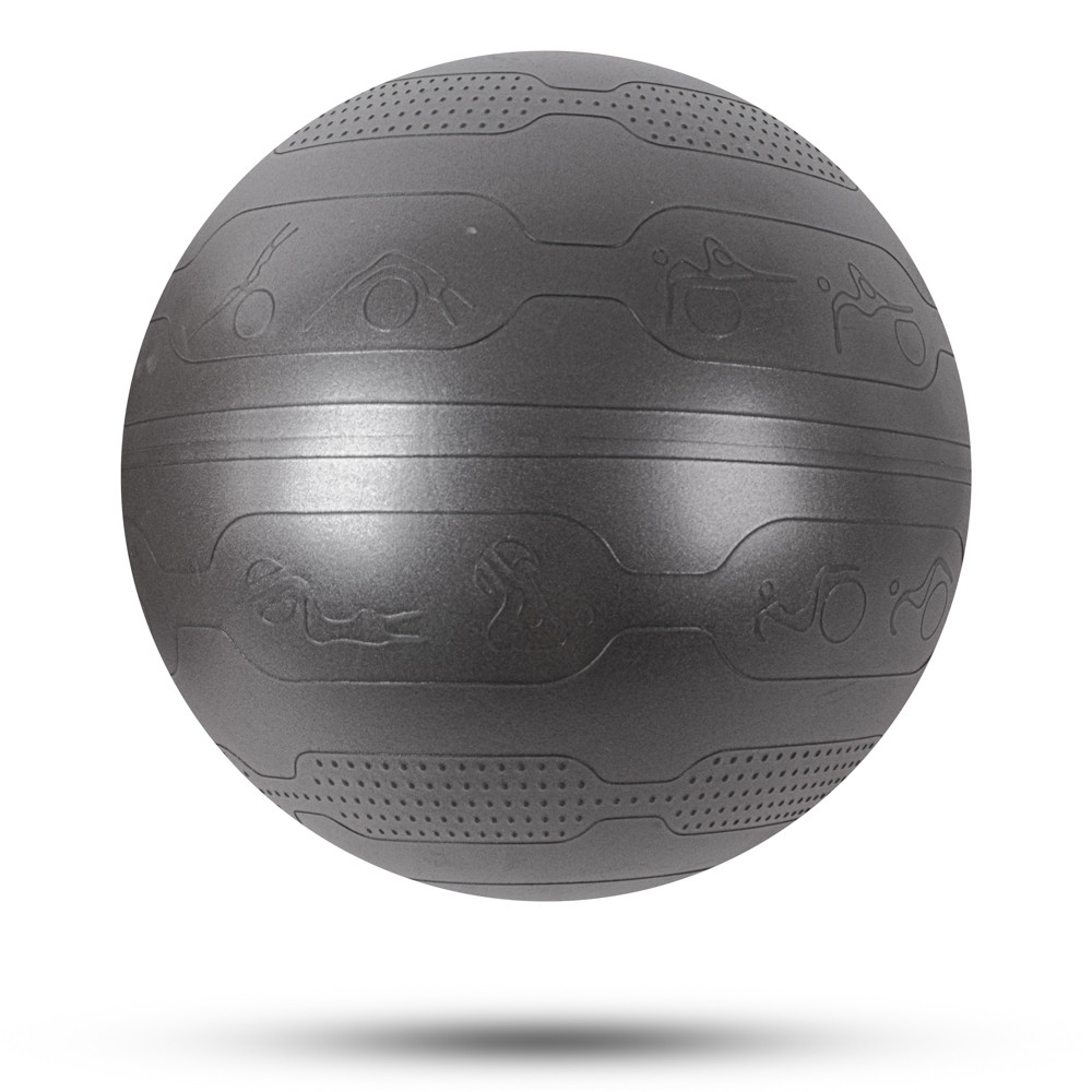 Piłka gimnastyczna inSPORTline Stretch Ball Ø 55 cm ∙ antypoślizgowa ∙ wypustki masujące ∙ nośność 200 kg ∙ pompka w zestawie