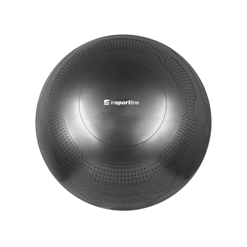 Piłka gimnastyczna inSPORTline Stretch Ball Ø 55 cm ∙ antypoślizgowa ∙ wypustki masujące ∙ nośność 200 kg ∙ pompka w zestawie