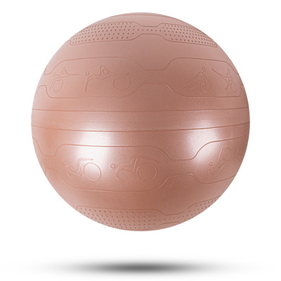 Piłka gimnastyczna inSPORTline Stretch Ball Ø 55 cm ∙ antypoślizgowa ∙ wypustki masujące ∙ nośność 200 kg ∙ pompka w zestawie