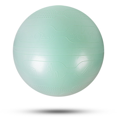 Piłka gimnastyczna inSPORTline Stretch Ball Ø 55 cm ∙ antypoślizgowa ∙ wypustki masujące ∙ nośność 200 kg ∙ pompka w zestawie