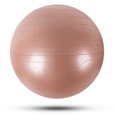 Piłka gimnastyczna inSPORTline Stretch Ball Ø 65 cm ∙ antypoślizgowa ∙ wypustki masujące ∙ nośność 200 kg ∙ pompka w zestawie