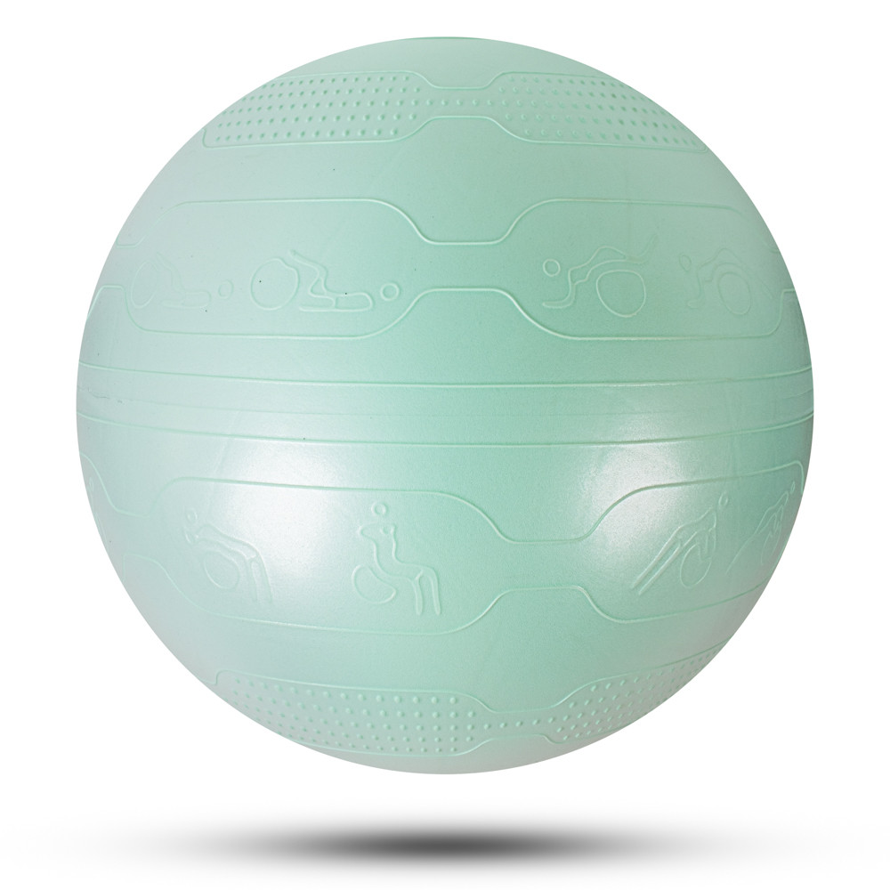 Piłka gimnastyczna inSPORTline Stretch Ball Ø 65 cm ∙ antypoślizgowa ∙ wypustki masujące ∙ nośność 200 kg ∙ pompka w zestawie