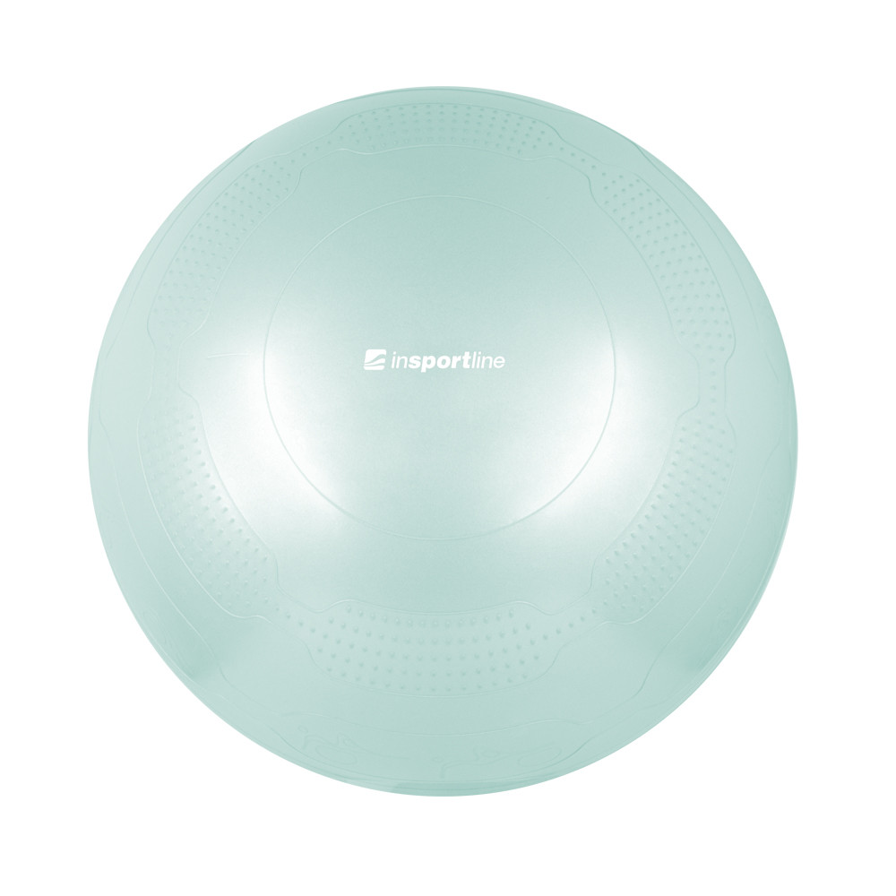 Piłka gimnastyczna inSPORTline Stretch Ball Ø 65 cm ∙ antypoślizgowa ∙ wypustki masujące ∙ nośność 200 kg ∙ pompka w zestawie