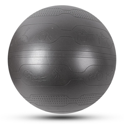 Piłka gimnastyczna inSPORTline Stretch Ball Ø 75 cm ∙ antypoślizgowa ∙ wypustki masujące ∙ nośność 200 kg ∙ pompka w zestawie