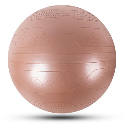 Piłka gimnastyczna inSPORTline Stretch Ball Ø 75 cm ∙ antypoślizgowa ∙ wypustki masujące ∙ nośność 200 kg ∙ pompka w zestawie