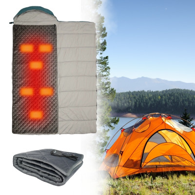Mata grzewcza / podkład grzejacy inSPORTline Foseto 170×72 cm ∙ 6 elementów grzewczych ∙ timer ∙ zasilanie USB