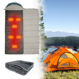 Mata grzewcza / podkład grzejacy inSPORTline Foseto 170×72 cm ∙ 6 elementów grzewczych ∙ timer ∙ zasilanie USB
