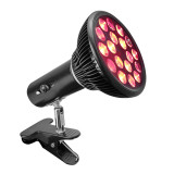 Lampa rozgrzewająca na podczerwień inSPORTline Zelara ∙ 18 diod LED ∙ moc 24 W ∙ obrotowy uchwyt 360°