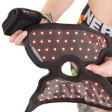 Opaska na kolano i łokieć z podczerwienią inSPORTline Infracor ∙ światło czerwone i NIR ∙ 64 LED ∙ timer 5-30 min ∙ regulacja na