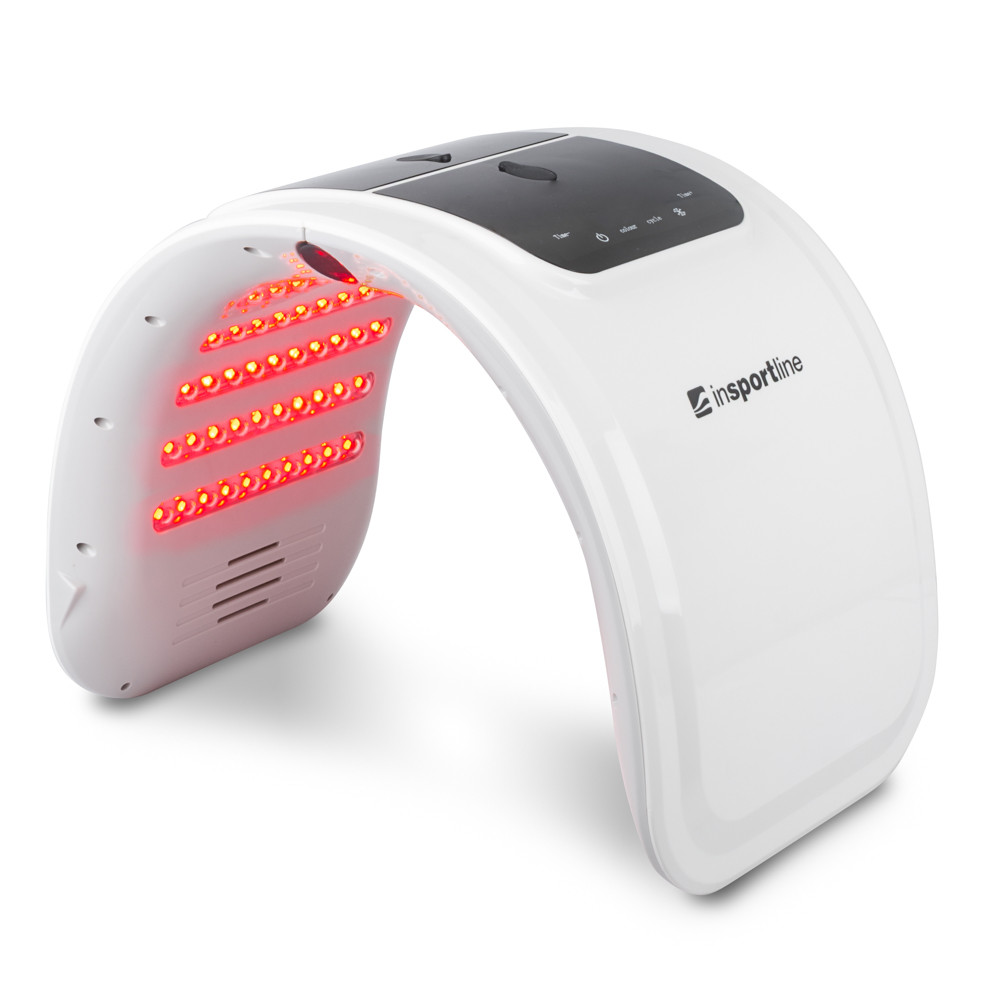 Tunel LED na podczerwień inSPORTline Infradome ∙ 100 diod LED ∙ NIR 850 nm ∙ nawilżacz ultradźwiękowy ∙ timer 60 min ∙ moc 10 W
