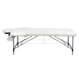 Stół do masażu inSPORTline Morrani ∙ 2-częściowy aluminiowy ∙ nośność 250 kg ∙ waga 15 kg ∙ regulowana wysokość ∙ torba transpor