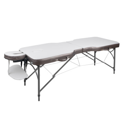 Stół do masażu inSPORTline Kiyora ∙ 2-częściowy ∙ nośność 250 kg ∙ waga 16 kg ∙ rama aluminiowa ∙ miękka pianka