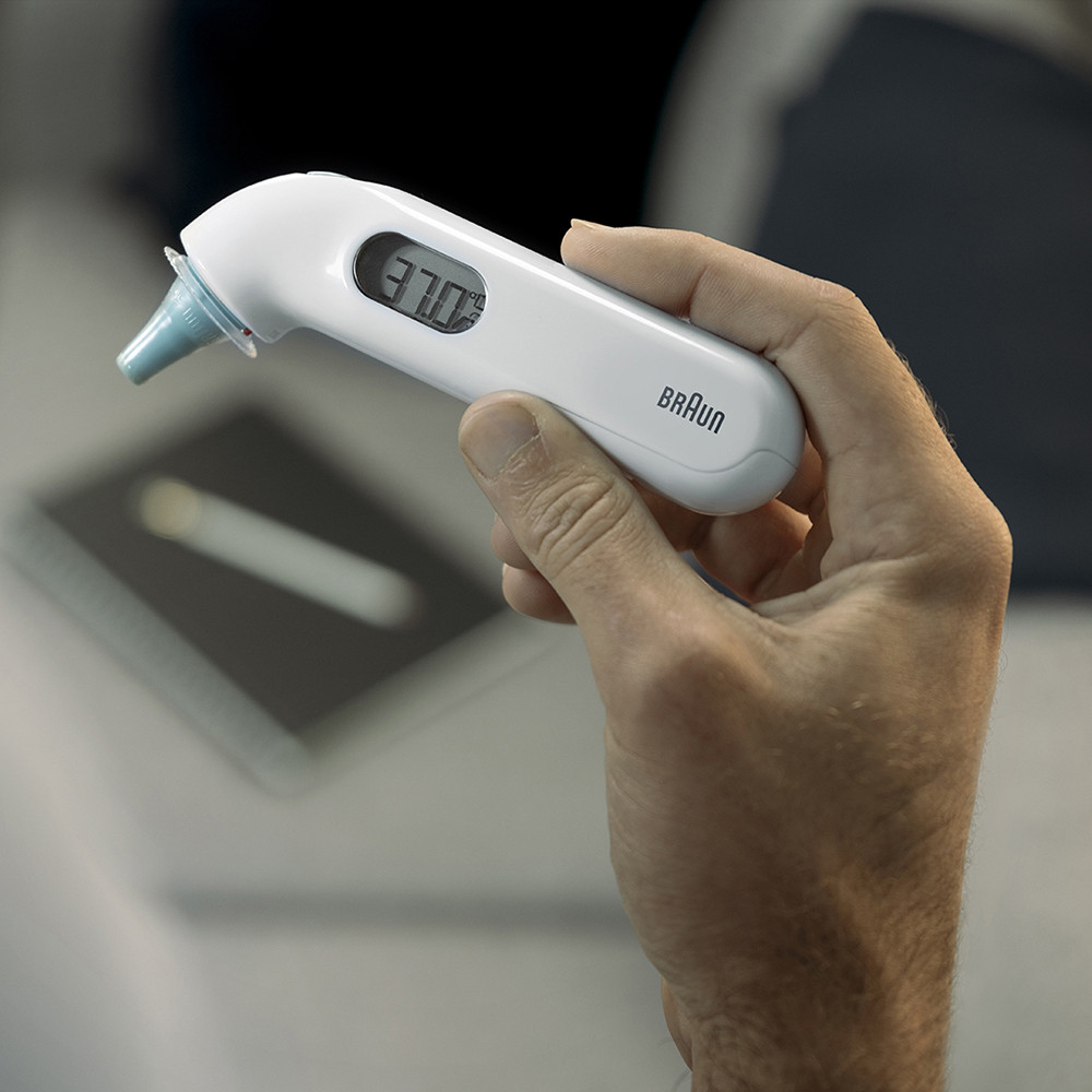 BRAUN IRT3030 THERMOSCAN® 3 Termometr elektroniczny do ucha dla dzieci i noworodków