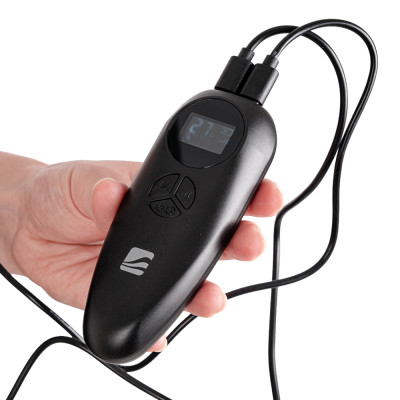 Zestaw masek LED na podczerwień inSPORTline Radora na twarz oraz Rademis na szyję i dekolt 2500 mAh ∙ 6 trybów ∙ 4 poziomy ∙ bat