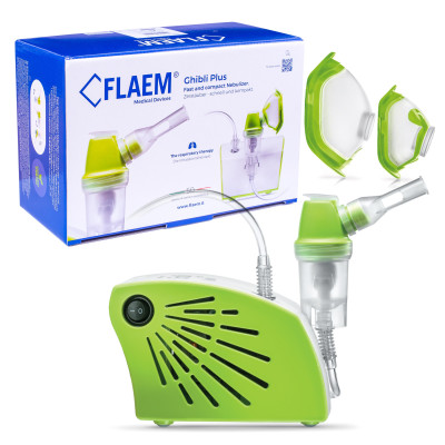 FLAEM GHIBLI PLUS Inhalator pneumatyczno-tłokowy certyfikowany do użytku domowego