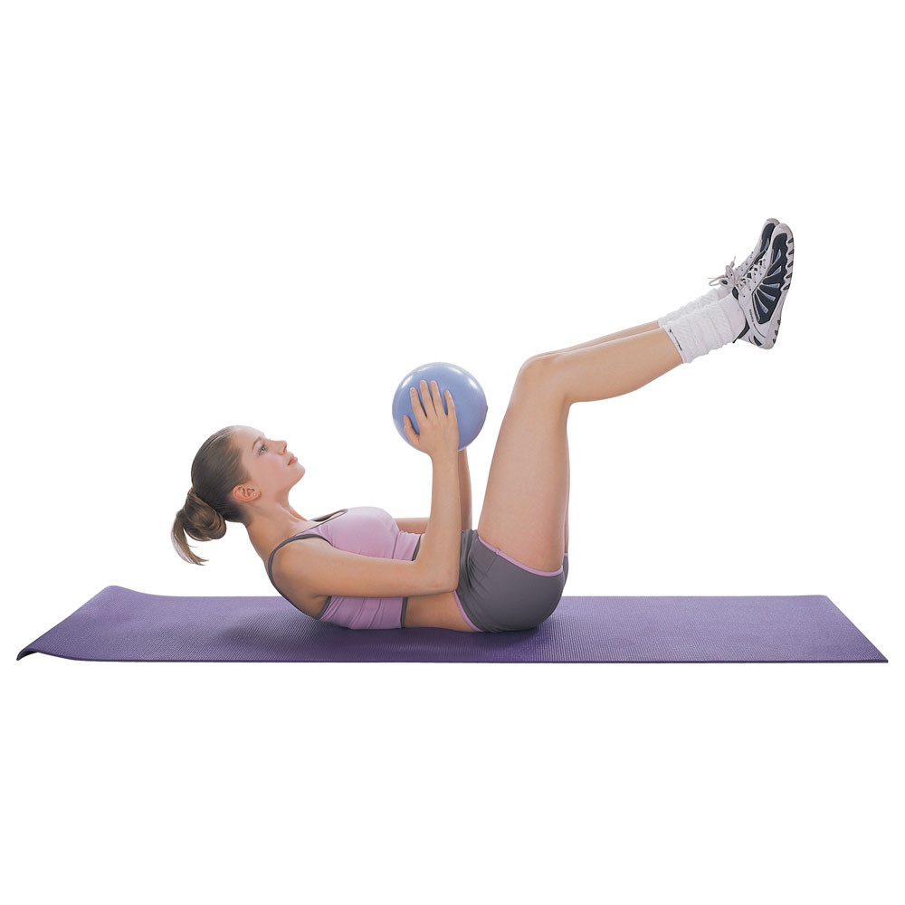 Piłka gimnastyczna inSPORTline Aerobic Ball ø35 cm ∙ do stretchingu i równowagi ∙ nośność 120 kg ∙ PVC